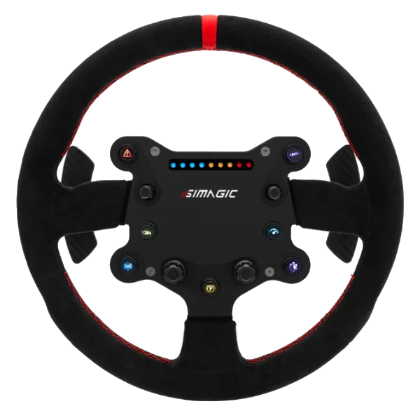 GT Sport SIMAGIC Kierownica Alcantara Łopatki Zmiany Biegów Symulator Simracing