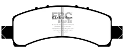 DP61667 Klocki hamulcowe GREENSTUFF EBC Brakes Cadillac Escalade Chevrolet Avalanche 1500 Avalanche 2500 Tahoe 2WD GMC Yukon/Yukon Denali Cadillac Escalade Escalade ESV Escalade EXT Chevrole