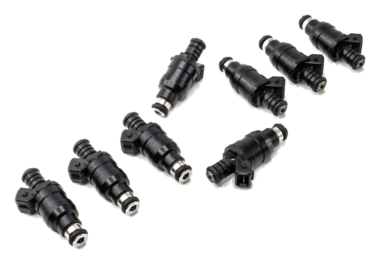 Zestaw wtryskiwaczy DeatschWerks uniwersalne nisko ohmowe 14mm 8szt 1200cc/min