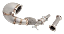 Układ wydechowy XForce Volkswagen Golf 2013-2020 GTI MK 7 & 7.5 stal nierdzewna
