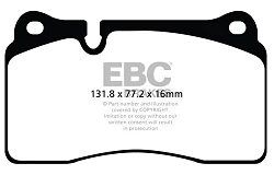 DP82070RP1 Sportowe klocki hamulcowe RP-1 Racing EBC Brakes AC MK VI Aston Martin DB9 Vantage Audi RS3 8P TTRS quattro 8J TTRS quattro Plus 8J BMW ALPINA B10 E39 CUPRA Leon Ferrari 612 Renau