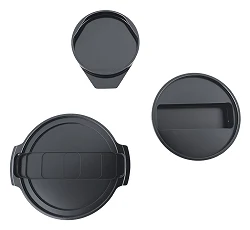 Zestaw aluminiowych korków 3szt FMIC.EU VW Golf GTI Audi A3 Seat Leon Skoda 2.0T EA888