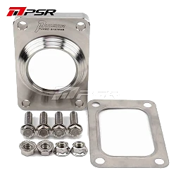 Pulsar PSR Billet Transition Flange T6 Open to 2.5" OD Tubing (Hardware Kit Included)