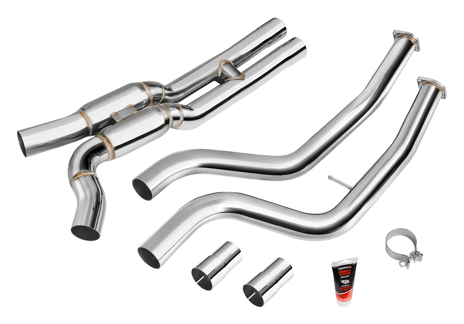 Downpipe Fmic.Pro do BMW M2 CS M2 Competition F87 S55 GPF OPF z tłumikem