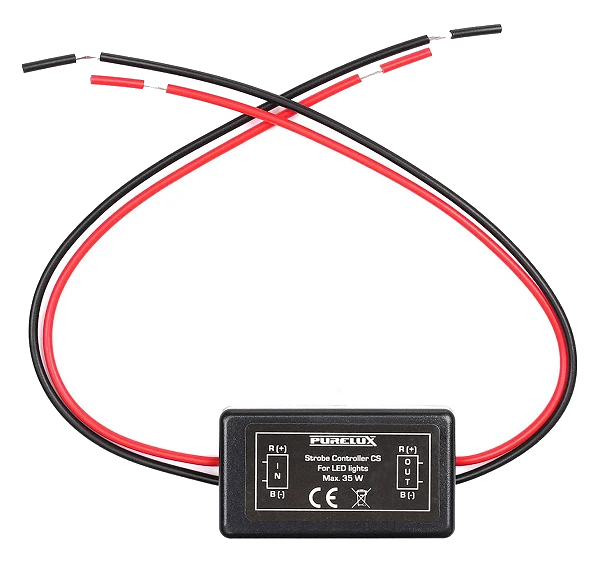 Sterownik Kontroler Świateł Stroboskop Purelux CS 12V 24V