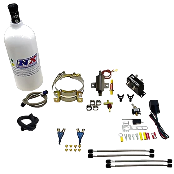 Two Cylinder Proton System with 1.0Lb Bottle Nitrous Express NX 61026-1.0P - USA-NX-61026-1.0P