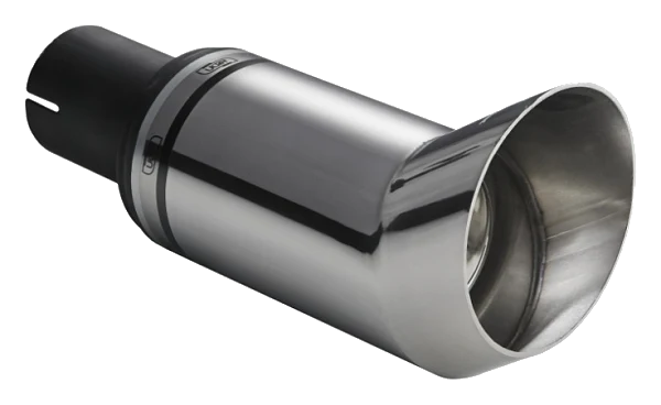 Uniwersalna końcówka tłumika okrągła 80mm długość 170mm średnica montażowa 55mm - N1-13DTM/55