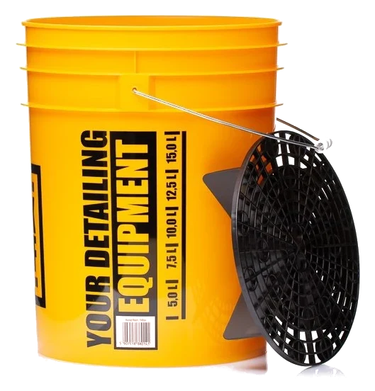 WORK STUFF Detailing Bucket Yellow - WASH + Separator