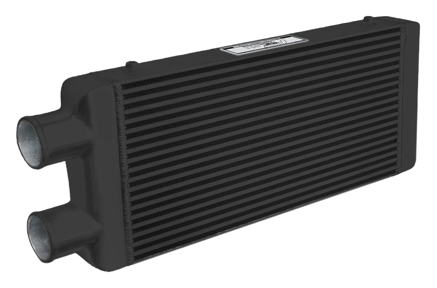 Intercooler 600x300x76mm jednostronny czarny FMIC.EU
