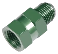 M14 Inverted Flare to 6AN Male Fitting Adapter Long Radium Engineering