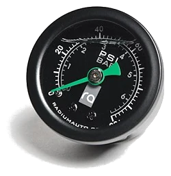 Fuel Pressure Gauge 0-100 PSI With 8AN Adapter Radium Engineering