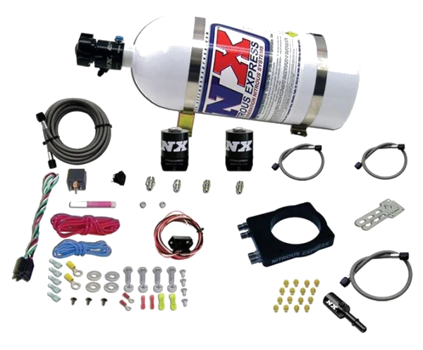 90mm Hemi Plate System (50-400Hp) with 10Lb Bottle Nitrous Express NX 20990-10