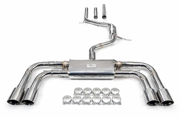 Aktywny układ wydechowy z klapami Cat-Back FMIC.Pro Audi A3 S3 8V 2.0 TSI 2012-2020