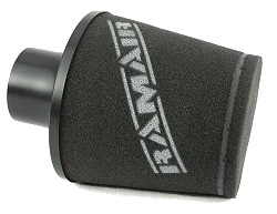 Uniwersalny stożkowy filtr powietrza aluminium Ramair JS-150-90-BK 89mm