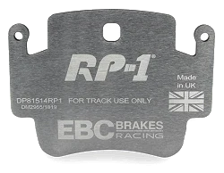DP81514RP1 Sportowe klocki hamulcowe RP-1 Racing EBC Brakes Porsche Boxster 986 Cayman 987 Porsche 911 996 911 997 Boxster S Cayman 911 996 Carrera 911 996 Carrera 4 911 996 Carrera Targa 91