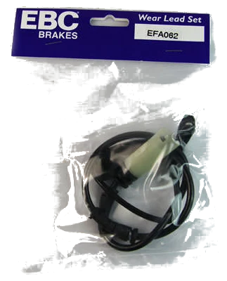 EFA062 Czujnik zużycia klocków hamulcowych EBC Brakes BMW 5 Series E60 520 5 Series E60 523 5 Series E60 525 5 Series E60 530 5 Series E60 535 5 Series E60 540 5 Series E60 545 5 Series E60
