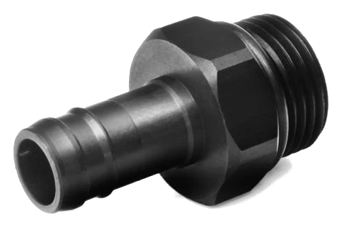 Nuke Performance Barb Fitting Adapter AN-10 ORB to 13mm Male