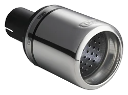 Uniwersalna końcówka tłumika okrągła 100mm długość 120mm średnica montażowa 50mm - N1-17-2/50