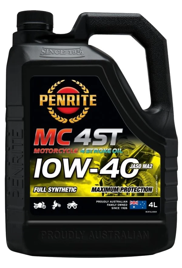 Olej silnikowy motocyklowy Penrite MC-4ST Full Synthetic 10W40 4L