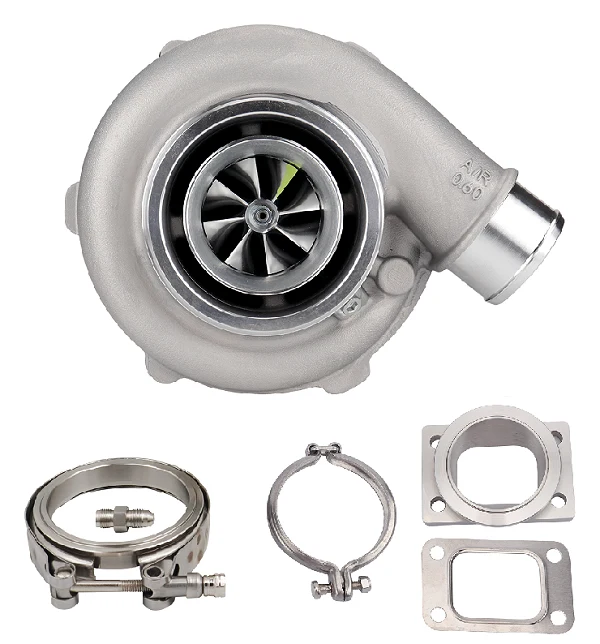 Turbosprężarka Pulsar PSR 2871 Gen2 575HP .64 T25 Wlot 3" V-band Wylot Stal Nierdzewna Łożyska kulkowe