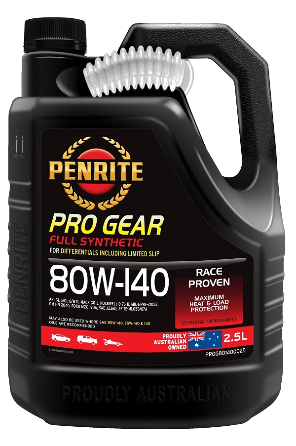 Olej przekładniowy Penrite PRO Gear 80W140 Full Synthetic 2.5L