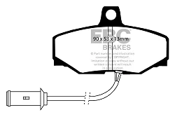 DP757 Klocki hamulcowe ULTIMAX2 EBC Brakes Daimler Sovereign Jaguar XJ6