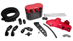 Carbon Oil Catch Can Kit RTMG Performance for VW Golf R MK8 / Cupra 2.0 TSI EA888.4 Red