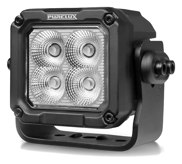 Lampa Robocza LED Purelux 40 HD Gen2 12cm 40W Kwadratowa Szeroki Strumień
