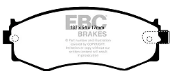 DP3792C Klocki hamulcowe REDSTUFF EBC Brakes Infiniti G20 Nissan Sentra Skyline R32 Skyline R33 Stanza 240SX Skyline R32 GTE Skyline R33 GTS