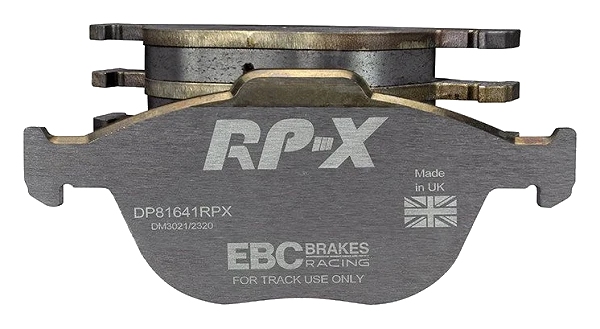DP81641RPX Sportowe klocki hamulcowe RP-X Racing EBC Brakes Ford Fiesta Mk6 Focus Mk1 Fiesta Mk6 ST150 Focus Mk1 ST170