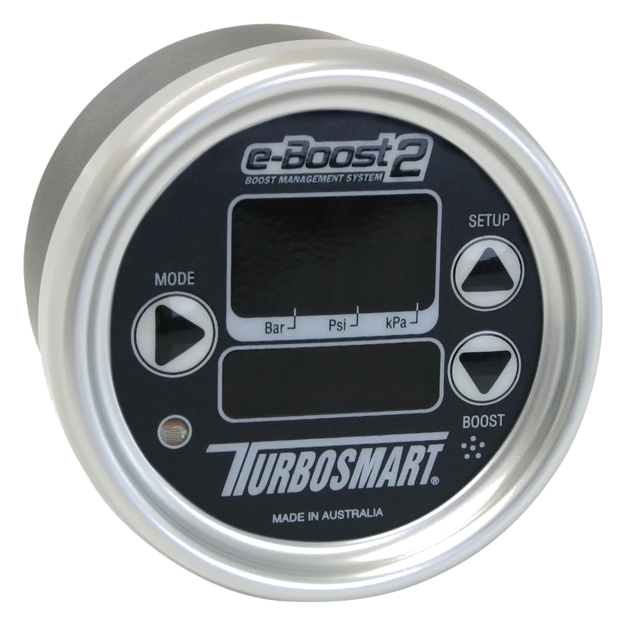 EBC Turbosmart e-Boost2 60PSI 66mm Black face/Silver bezel