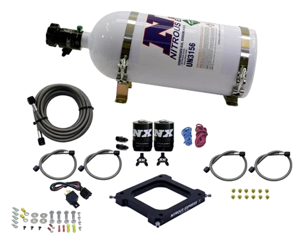 4500 Assassin Plate Alcohol Pro-Power 100-500Hp with 10Lb Bottle Nitrous Express NX 67575-10