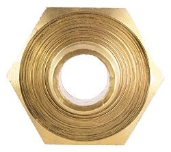 Nypel adapter mosiężny 1/2" na króciec 8mm push-on