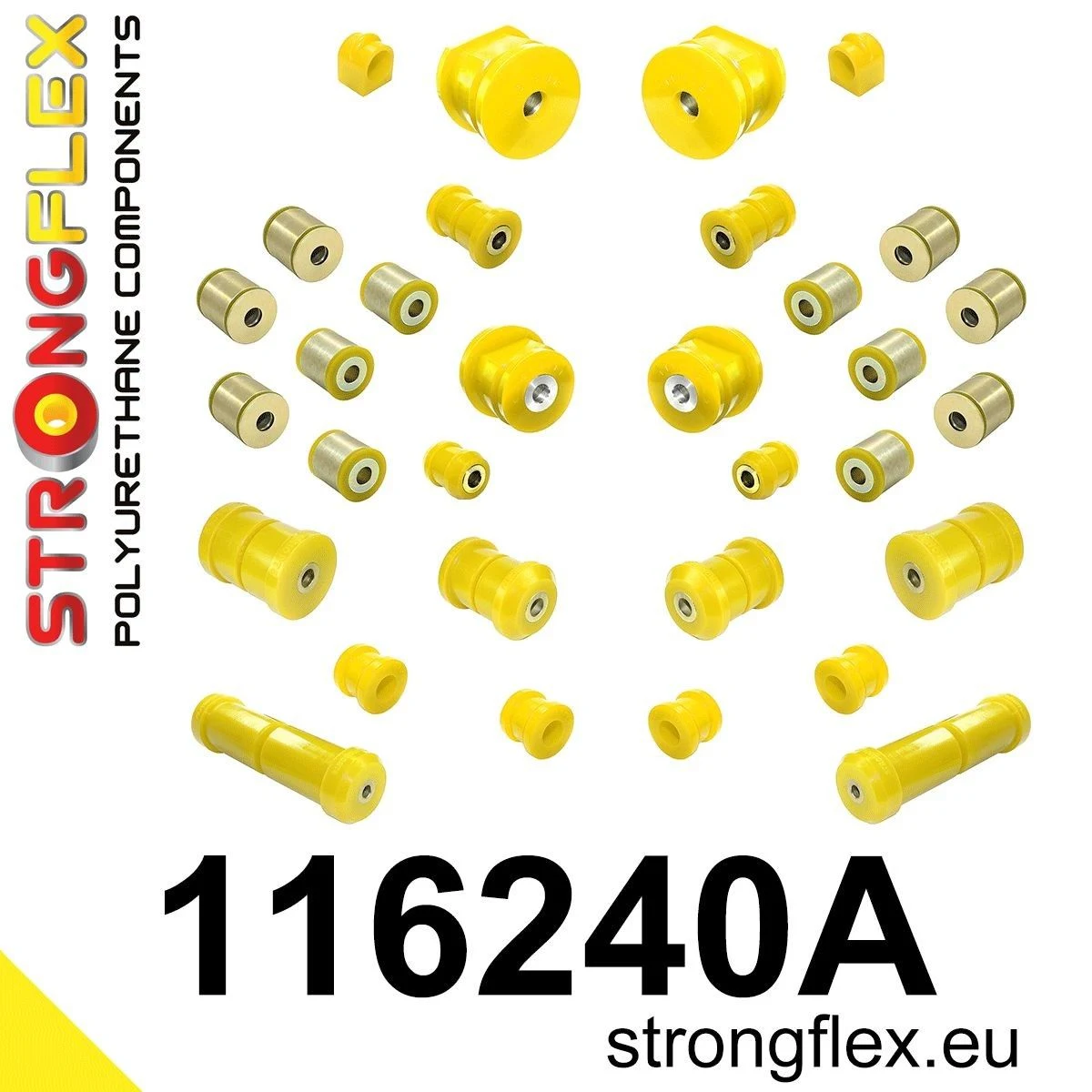 116240A: Kompletny zestaw zawieszenia SPORT Mercedes W202