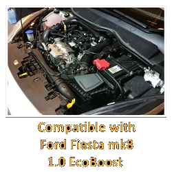 Dedykowany układ dolotowy Ramair JSK-136-BK Ford Fiesta MK8 1.0 Ecoboost