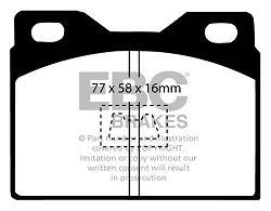 DP4220R Klocki hamulcowe YELLOWSTUFF EBC Brakes Audi 100 Coupe 100S Chrysler UK Alpine Citroen Visa Peugeot 104 204 304 305 Porsche 924 Renault 14 SIMCA 1307 1308 1309 TALBOT Samba Solara Po