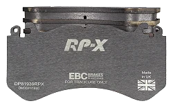 DP81939RPX Sportowe klocki hamulcowe RP-X Racing EBC Brakes Audi RS6 C6 RS6 C7 RS7 4G8 Maserati Quattroporte M156 Mercedes-Benz AMG GT R AMG GT S AMG GT C Roadster AMG GT 4 Door Coupe 43 AMG