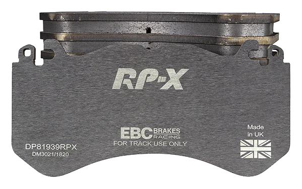 DP81939RPX Sportowe klocki hamulcowe RP-X Racing EBC Brakes Audi RS6 C6 RS6 C7 RS7 4G8 Maserati Quattroporte M156 Mercedes-Benz AMG GT R AMG GT S AMG GT C Roadster AMG GT 4 Door Coupe 43 AMG