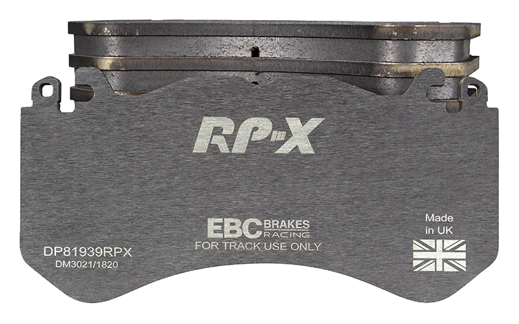 DP81939RPX Sportowe klocki hamulcowe RP-X Racing EBC Brakes Audi RS6 C6 RS6 C7 RS7 4G8 Maserati Quattroporte M156 Mercedes-Benz AMG GT R AMG GT S AMG GT C Roadster AMG GT 4 Door Coupe 43 AMG