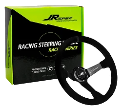 Kierownica sportowa JRspec 350mm odsadzenie 80mm
