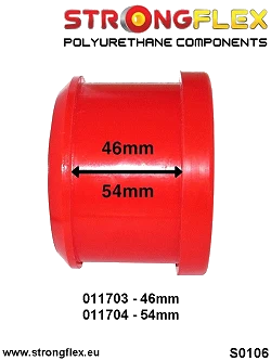 011703B: Tuleja wahacza przedniego dolnego tylna 46mm Alfa Romeo 159