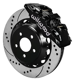 Wilwood 140-13886-D AERO6 Big Brake Zestaw hamulcowy przedni 14.00 wiercony czarny Ford