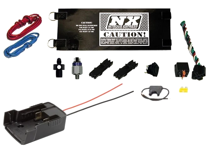 Stand Alone Battery Operated Bottle Heater for 10-15Lb Bottles (4AN) Milwaukee Style Battery Nitrous Express NX 15940-MWQ