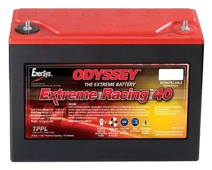 Odyssey Extreme Racing 40 PHCA 1100/45 AH Competition Battery