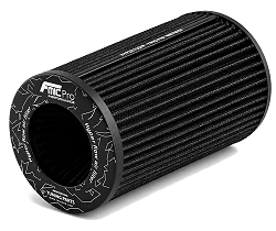Stożkowy filtr powietrza FMIC.Pro dł. 225mm średnica montażowa 102mm czarny