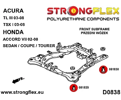 086234A: Kompletny zestaw zawieszenia SPORT for Honda Accord VII (02-08) Tourer CM