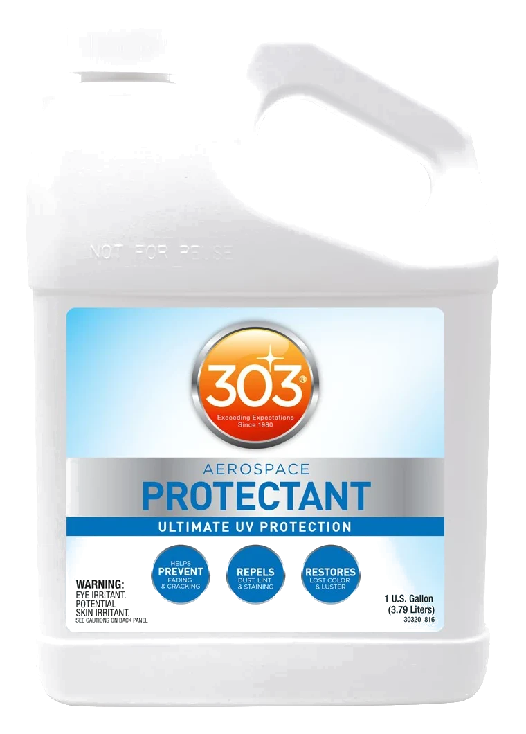 303 Aerospace Protectant chroni winyl gumę plastik skórę 3790ml