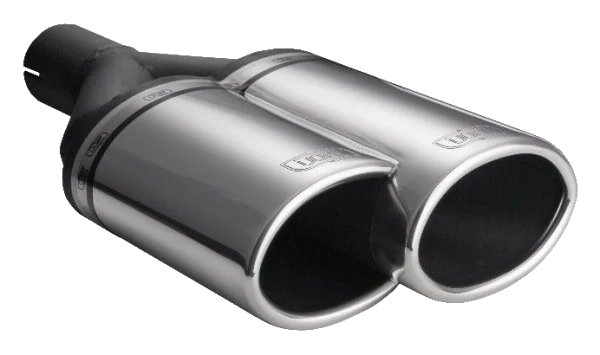 Uniwersalna końcówka tłumika owalna 220×80mm długość 220mm średnica montażowa 50mm - N2-54L*/50