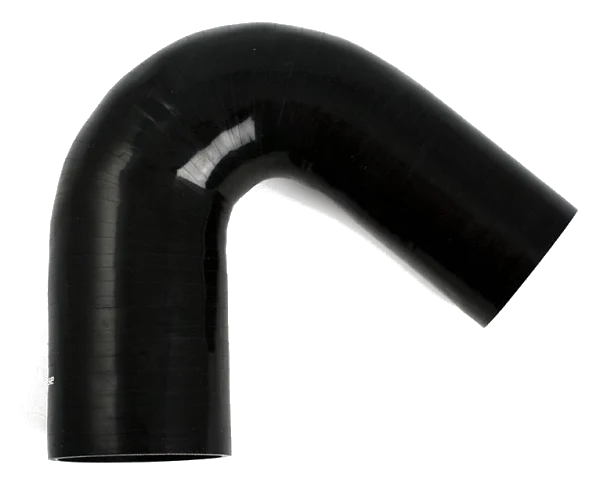 Wąż silikonowy czarny 135 stopni 2,75 - 3,125" (70-80mm)