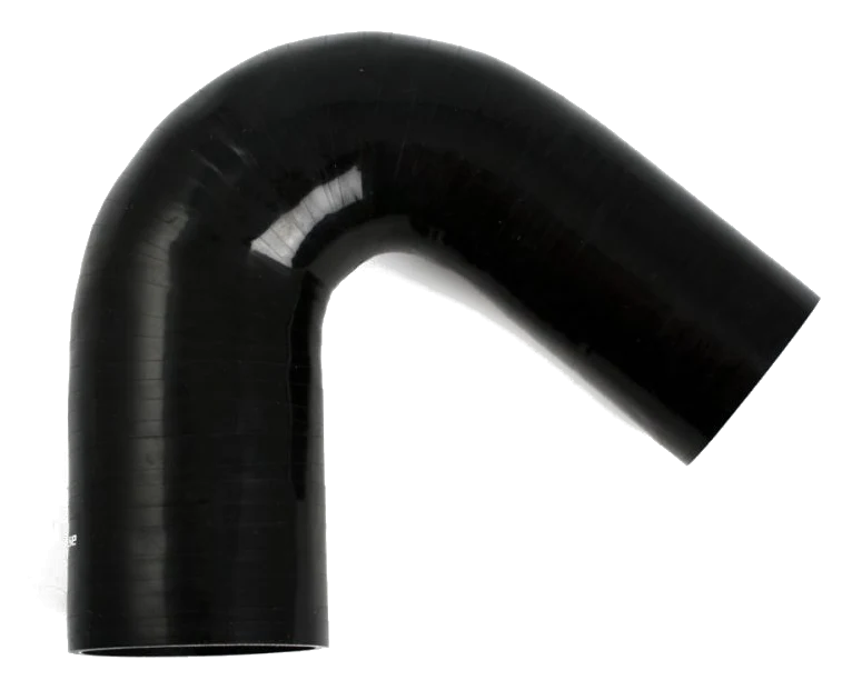 Wąż silikonowy czarny 135 stopni 2,75 - 3,125" (70-80mm)